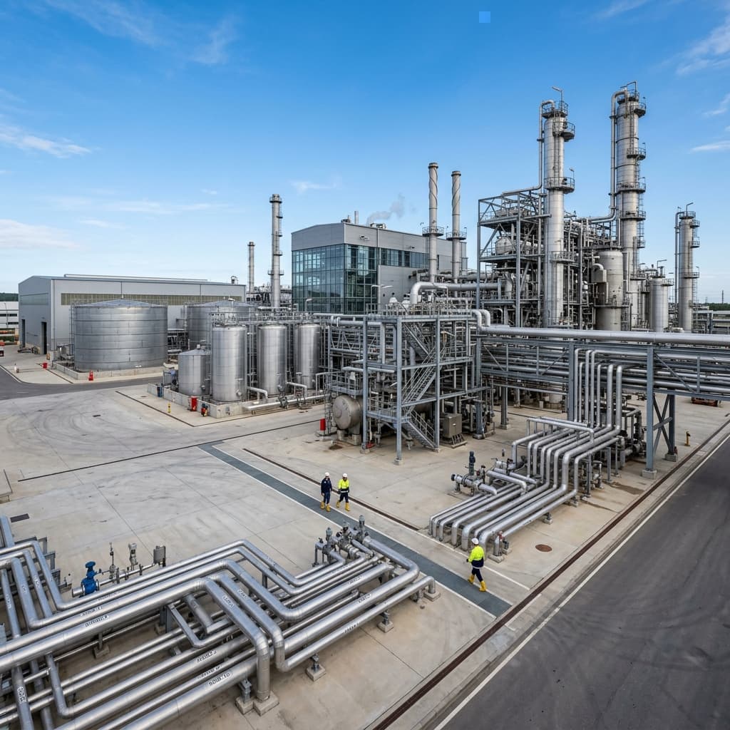 Industrial Projects page header banner