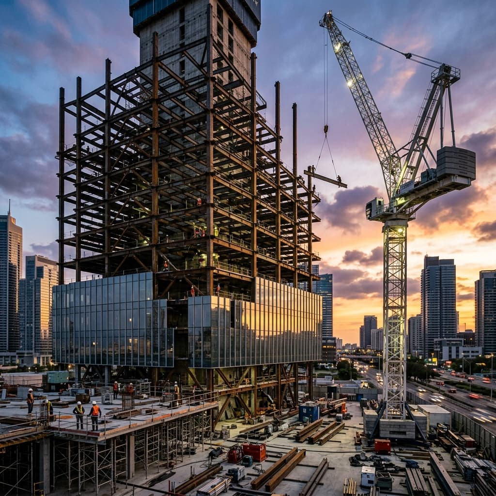 Commercial Construction page header banner
